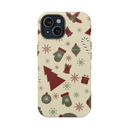 Vintage Holiday Cheer - MagSafe iPhone Series Case