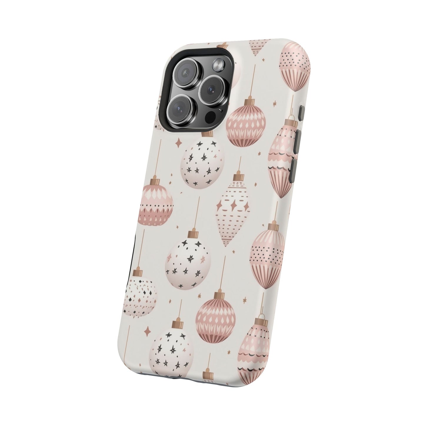 Blush Pink Holiday Ornaments - MagSafe iPhone Series Case