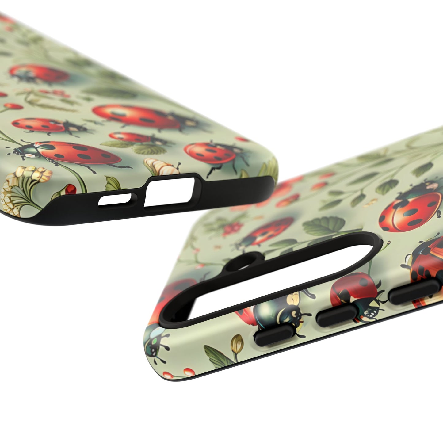 Ladybug Phone Case - Tough Dual Layer Protection - Perfect Gift For The Ladybug Lover In Your Life