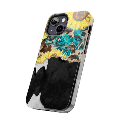 Rustic Sunflower Leopard Glam - iPhone Series Case