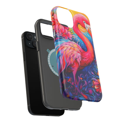 Flamingo Radiance – MagSafe iPhone Cases