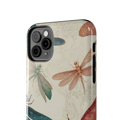 Vintage Dragonfly Garden – iPhone Series Case