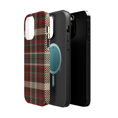 Cozy Rustic Plaid - MagSafe iPhone Series Case