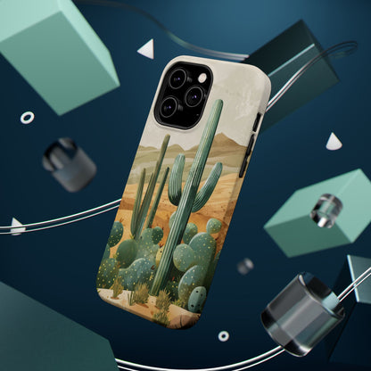 Desert Oasis Cactus iPhone Case