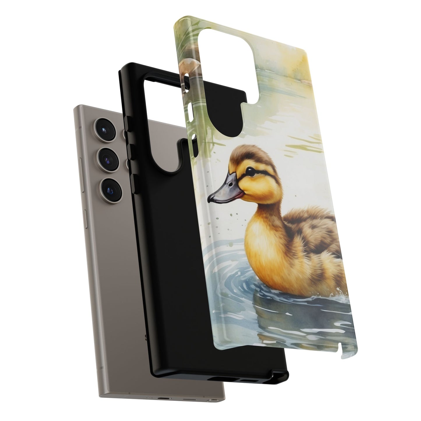 Graceful Duck Reflection – Samsung Galaxy Case