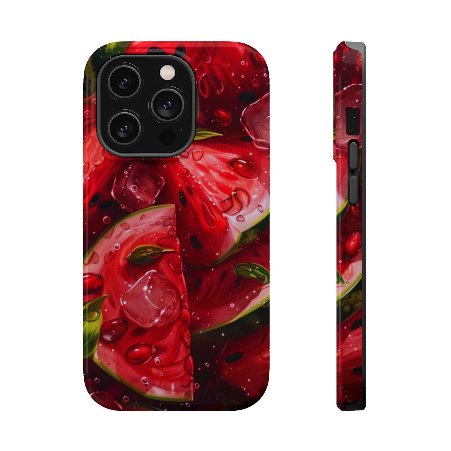 Juicy Watermelon MagSafe iPhone Case – Refreshing Summer Vibes, Dual-Layer Protection