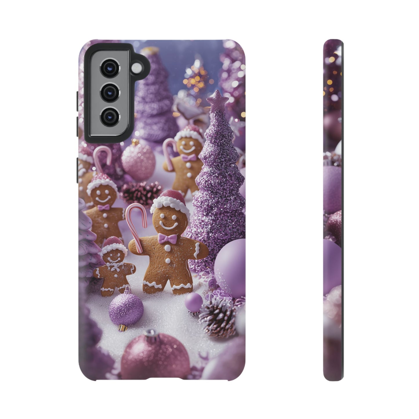 Pink Frosted Gingerbread Forest - Samsung Galaxy Series Case