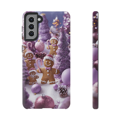 Pink Frosted Gingerbread Forest - Samsung Galaxy Series Case