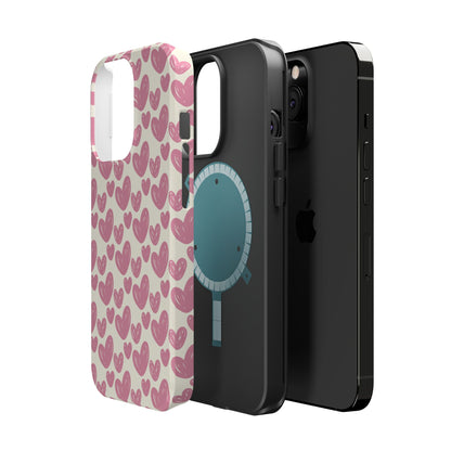 Heartfelt Pattern MagSafe iPhone Case