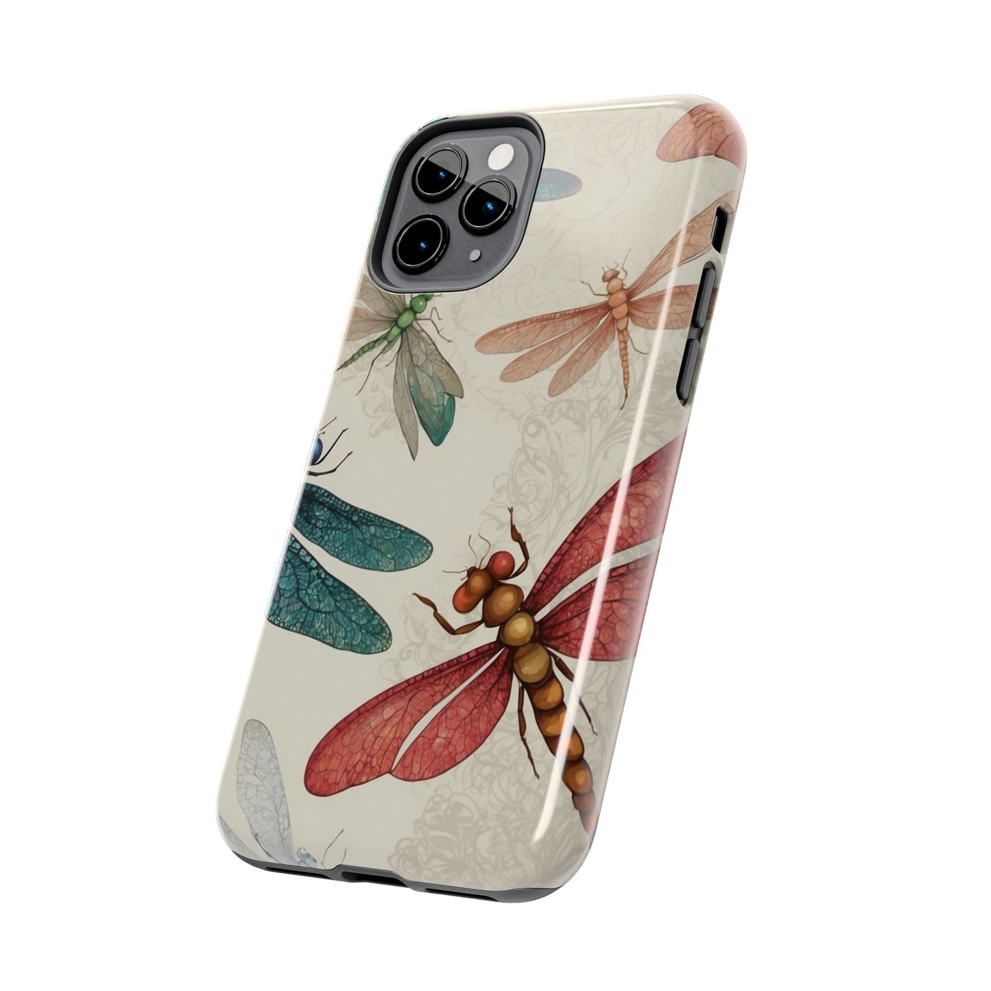 Vintage Dragonfly Garden – iPhone Series Case