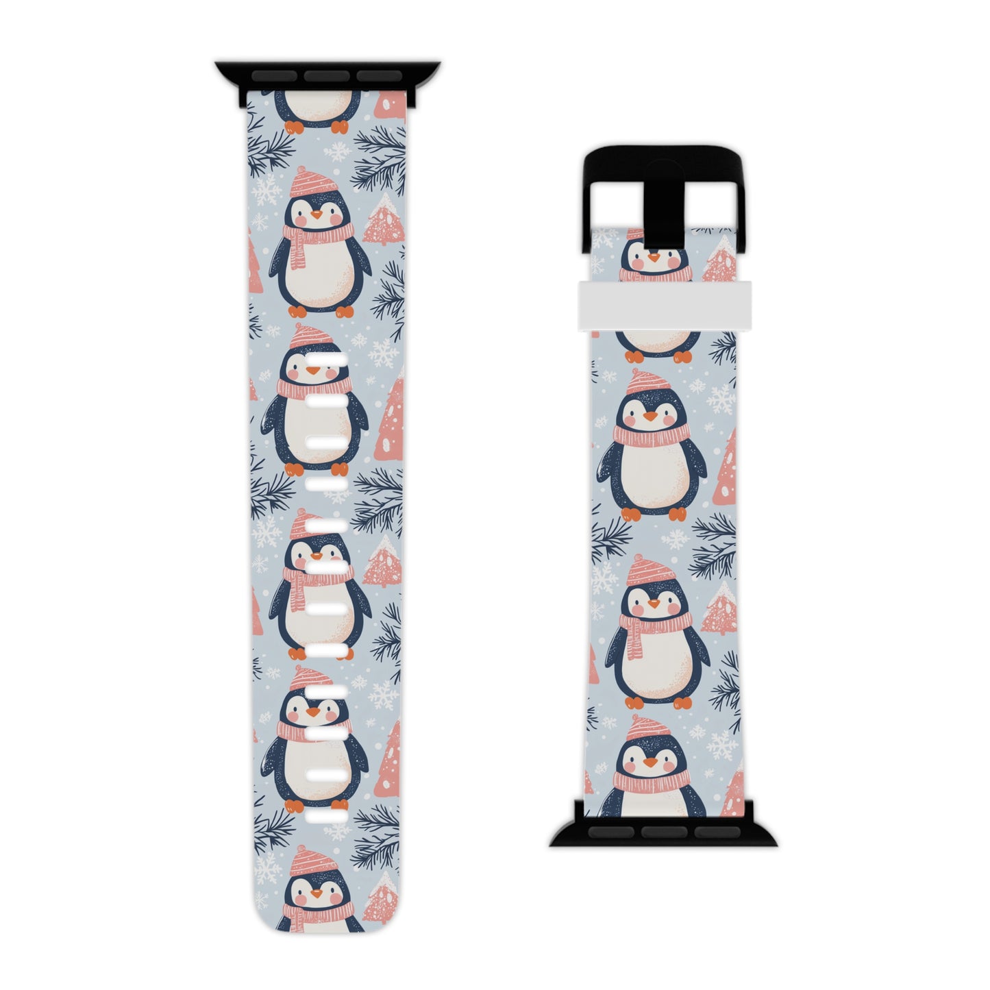 Penguin in Winter Wonderland Apple Watch Band