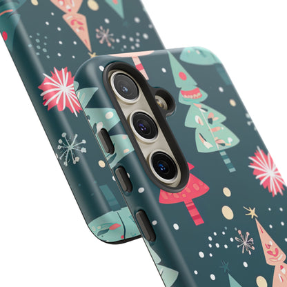 Whimsical Christmas Trees - Samsung Galaxy Series Case