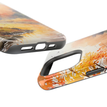 Autumn River Serenity – MagSafe iPhone Case