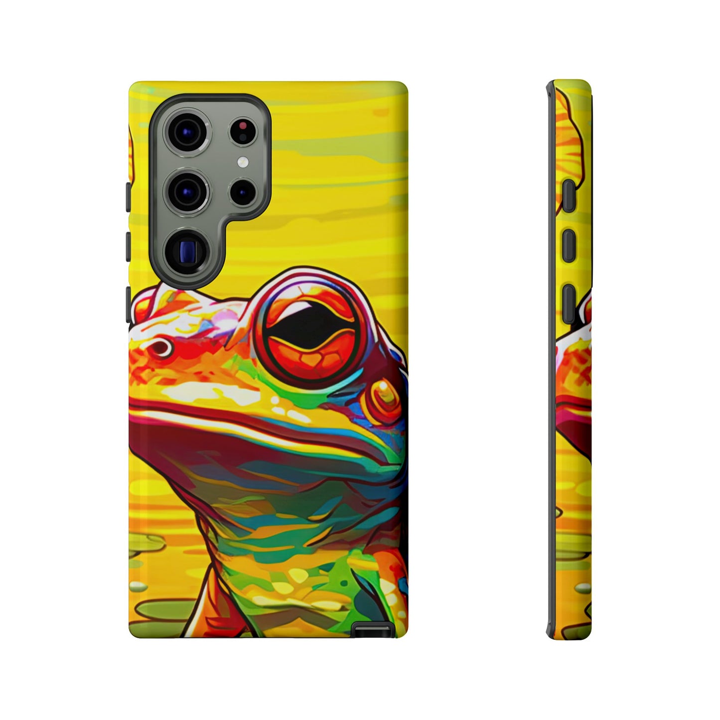 Vibrant Rainbow Frog Design – Samsung Galaxy Case