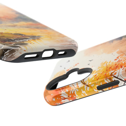 Autumn River Serenity – MagSafe iPhone Case