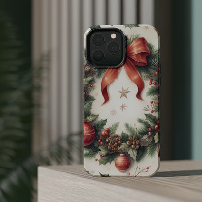 Classic Christmas Wreath - MagSafe iPhone Series Case