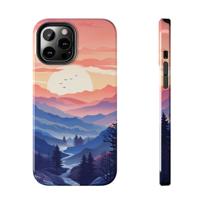 Smokey Mountains Pastel iPhone Case - BOGO Cases