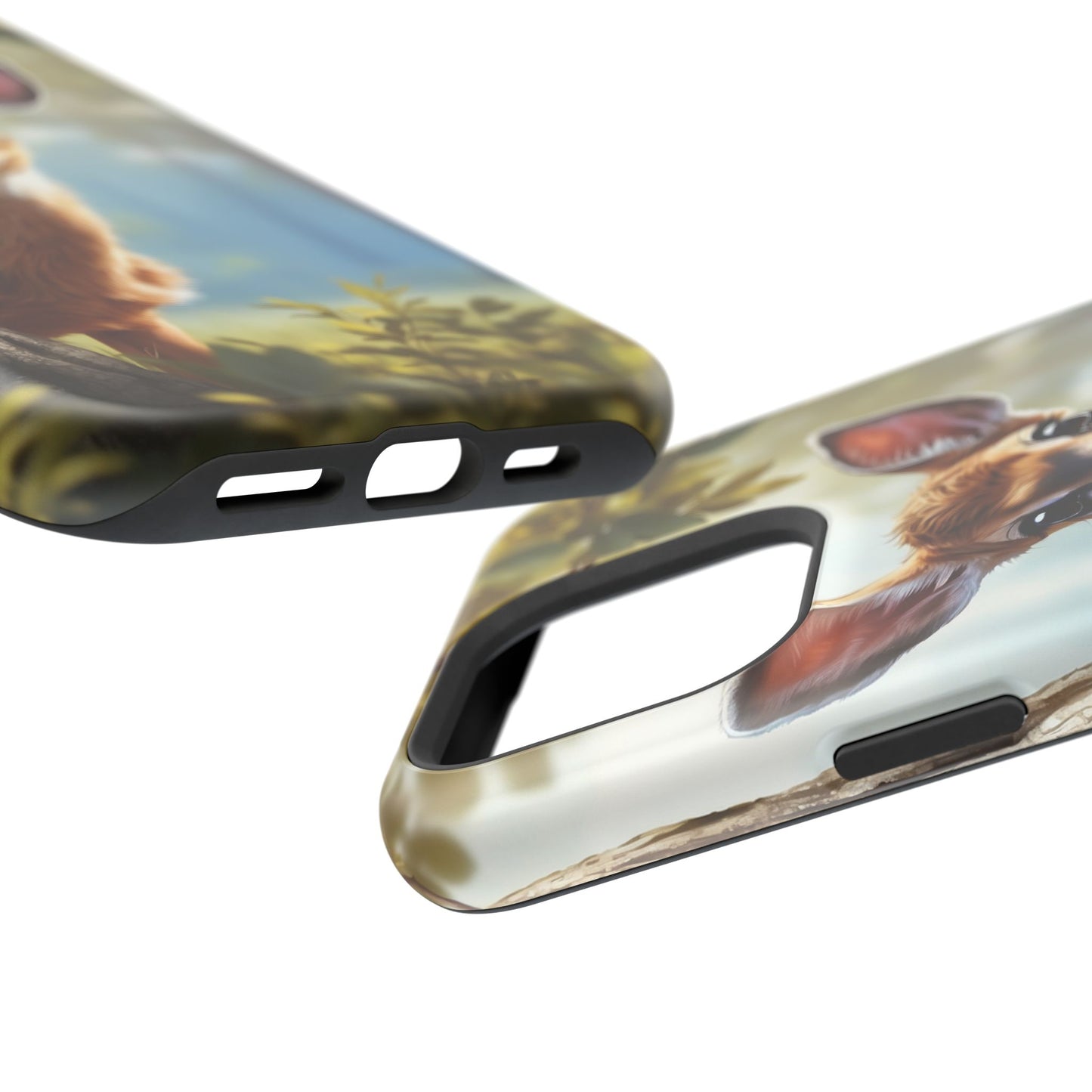 Whimsical Fawn in a Sunlit Forest MagSafe iPhone Case