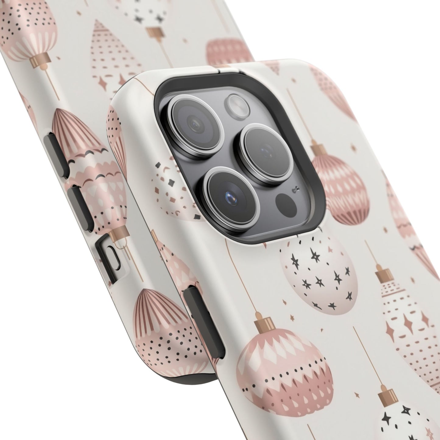 Blush Pink Holiday Ornaments - MagSafe iPhone Series Case