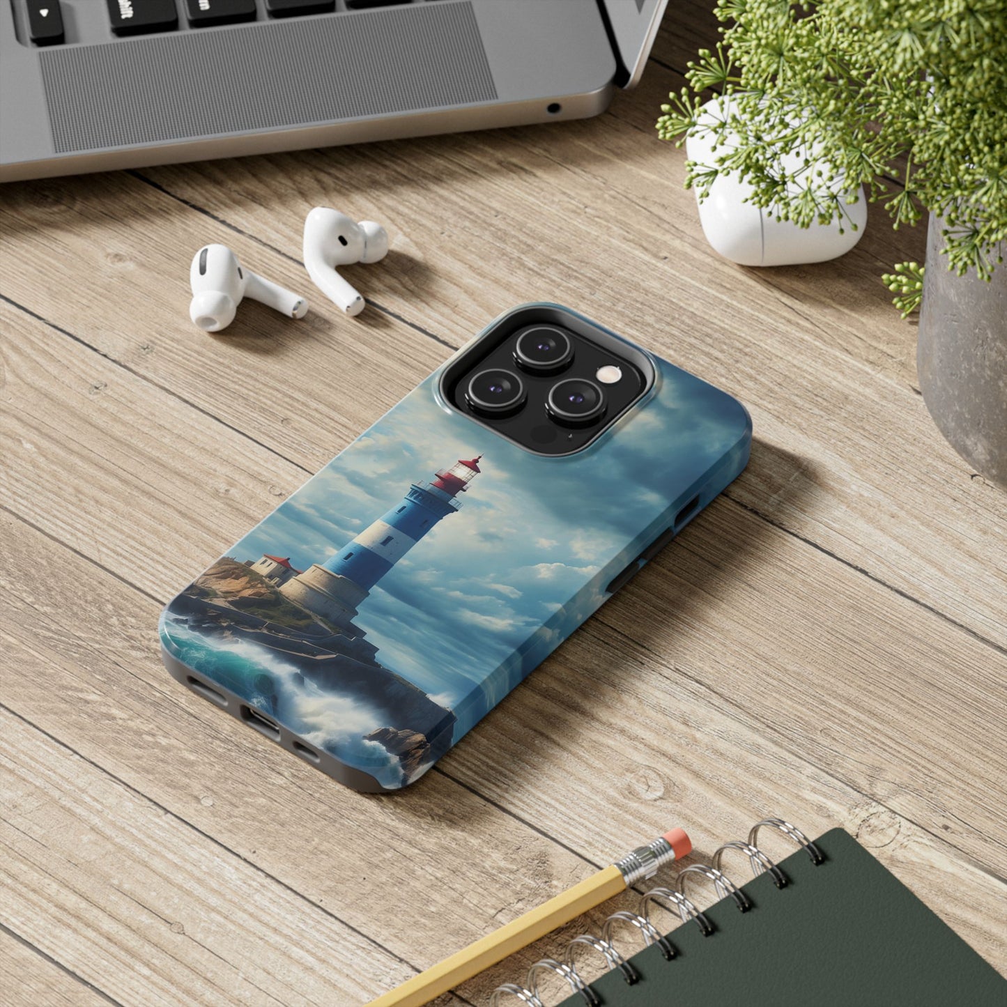 Samsung Galaxy Case - Coastal Lighthouse Design