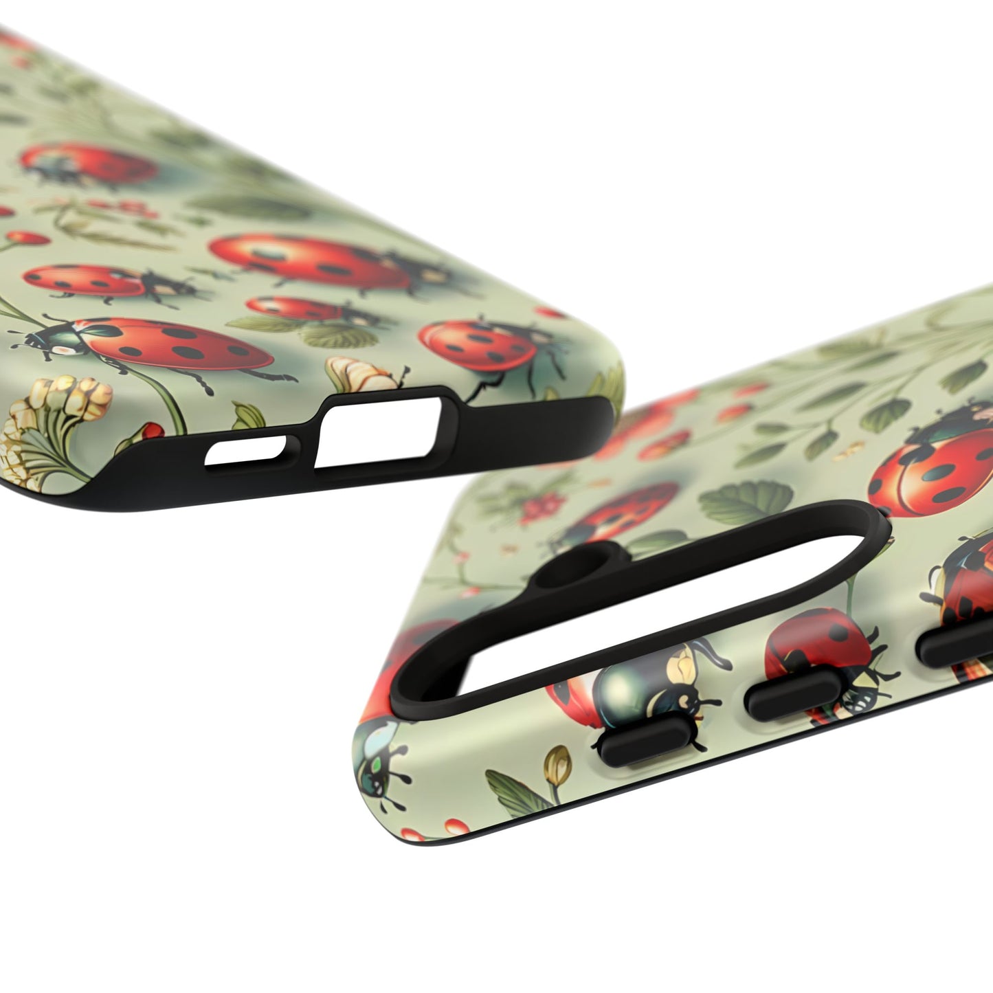 Ladybug Phone Case - Tough Dual Layer Protection - Perfect Gift For The Ladybug Lover In Your Life