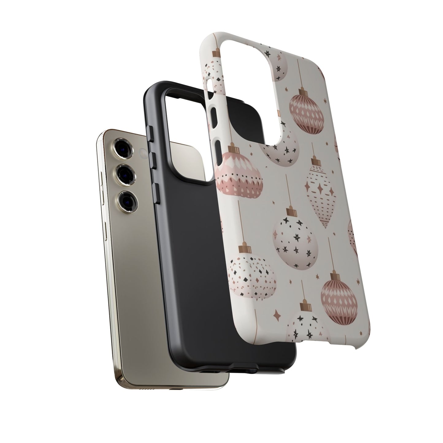 Blush Pink Holiday Ornaments - Samsung Galaxy Series Case