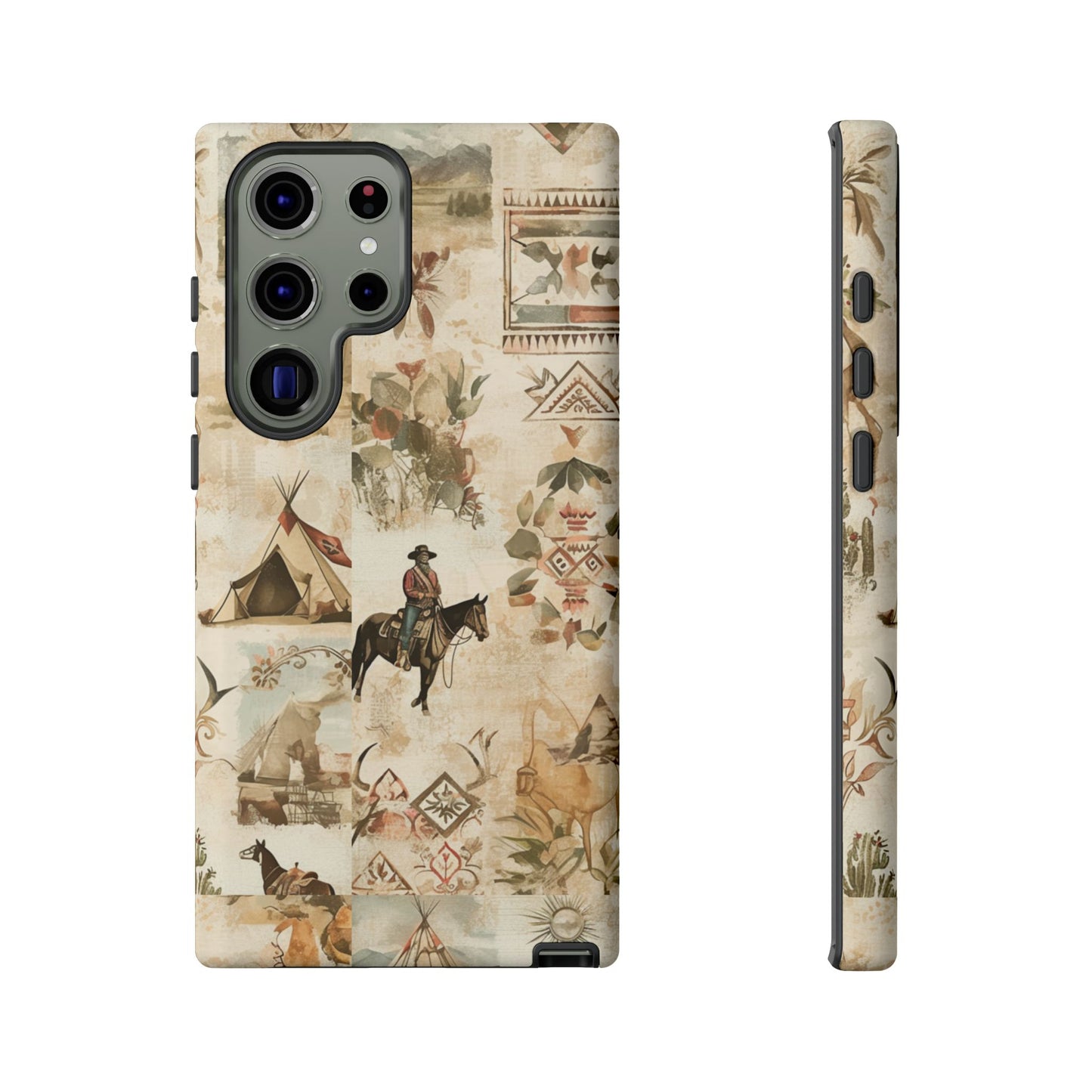 Western Collage Case | Vintage Country Aesthetic