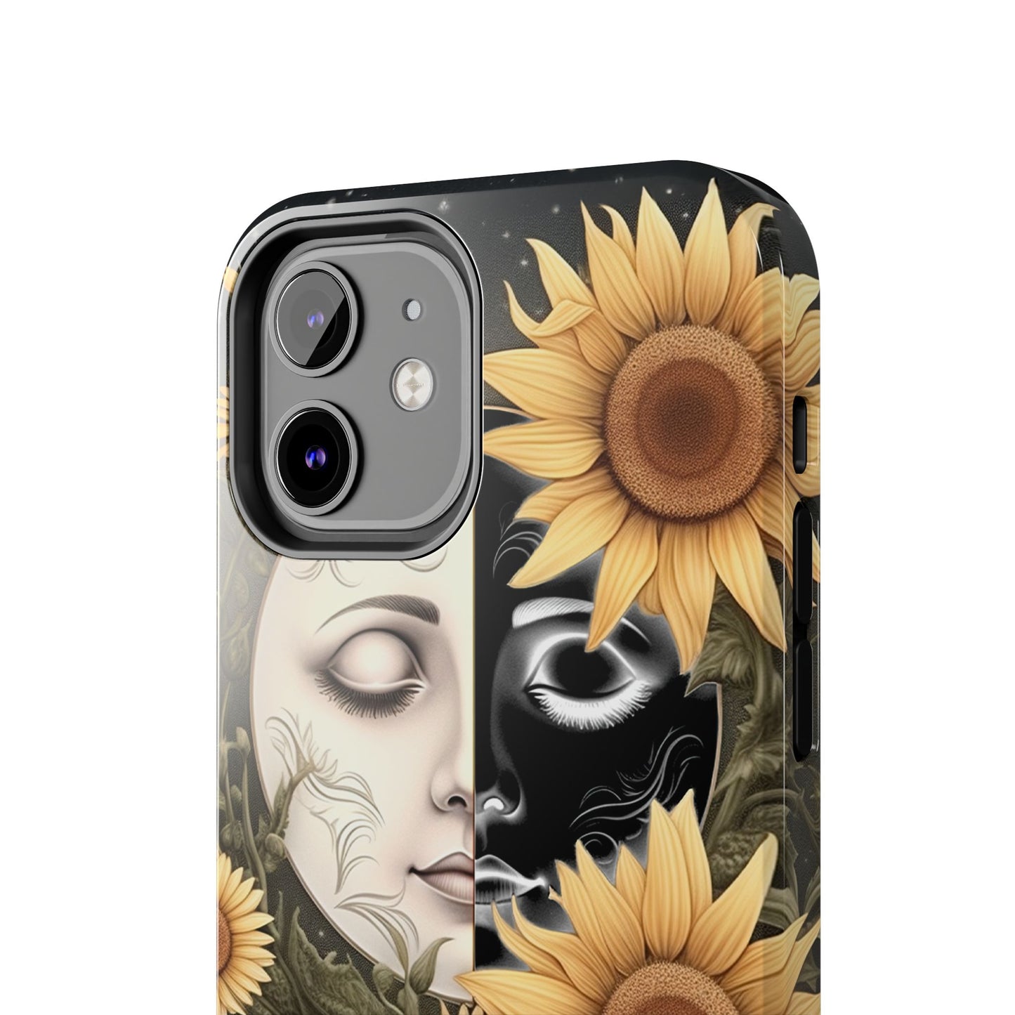 Sunflower Moon and Stars iPhone Case – Ethereal Art