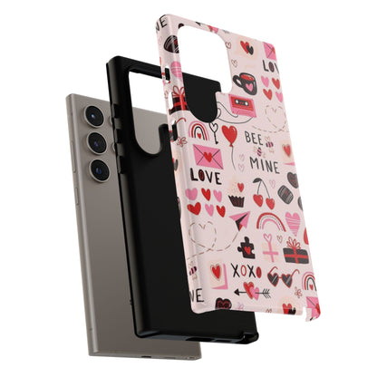 Samsung Galaxy Case: Bee Mine Love Doodles