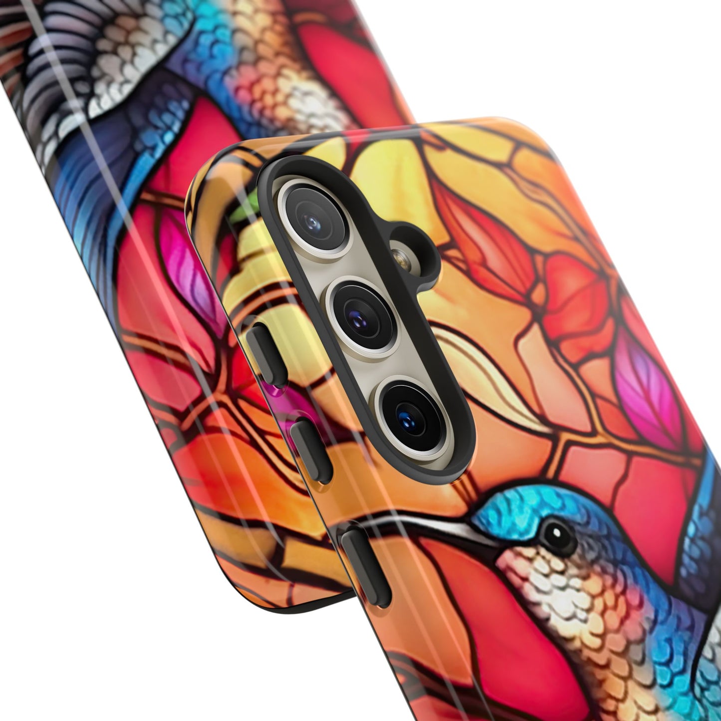 Radiant Multicolor Bird Artwork - Samsung Galaxy Case