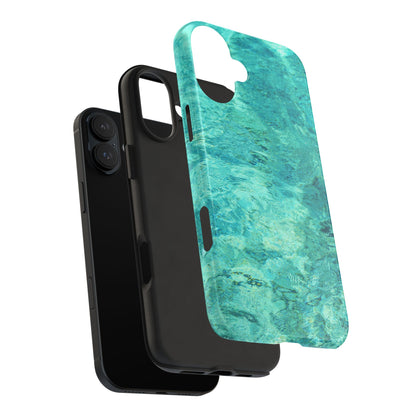 Aqua Blue Water iPhone Case – Relaxing Beach-Inspired Design