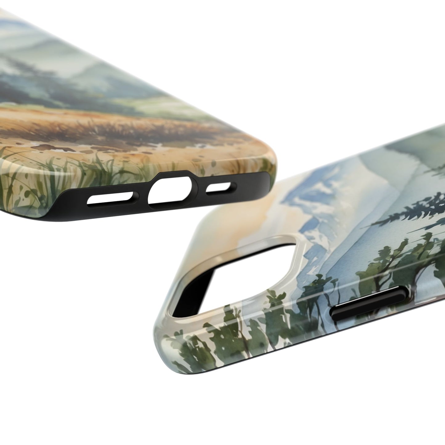 Tranquil Mountain Escape - iPhone Case