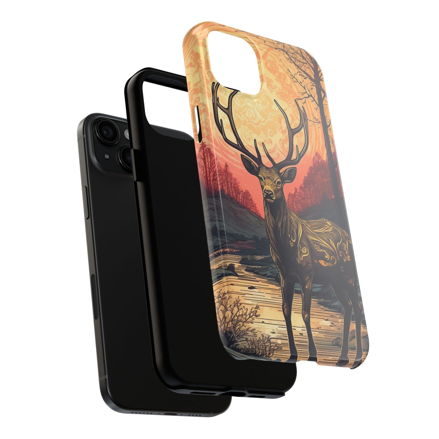 Celestial Stag – iPhone Case