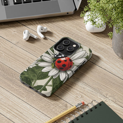 Ladybug & Daisy Garden Charm - iPhone Series Case