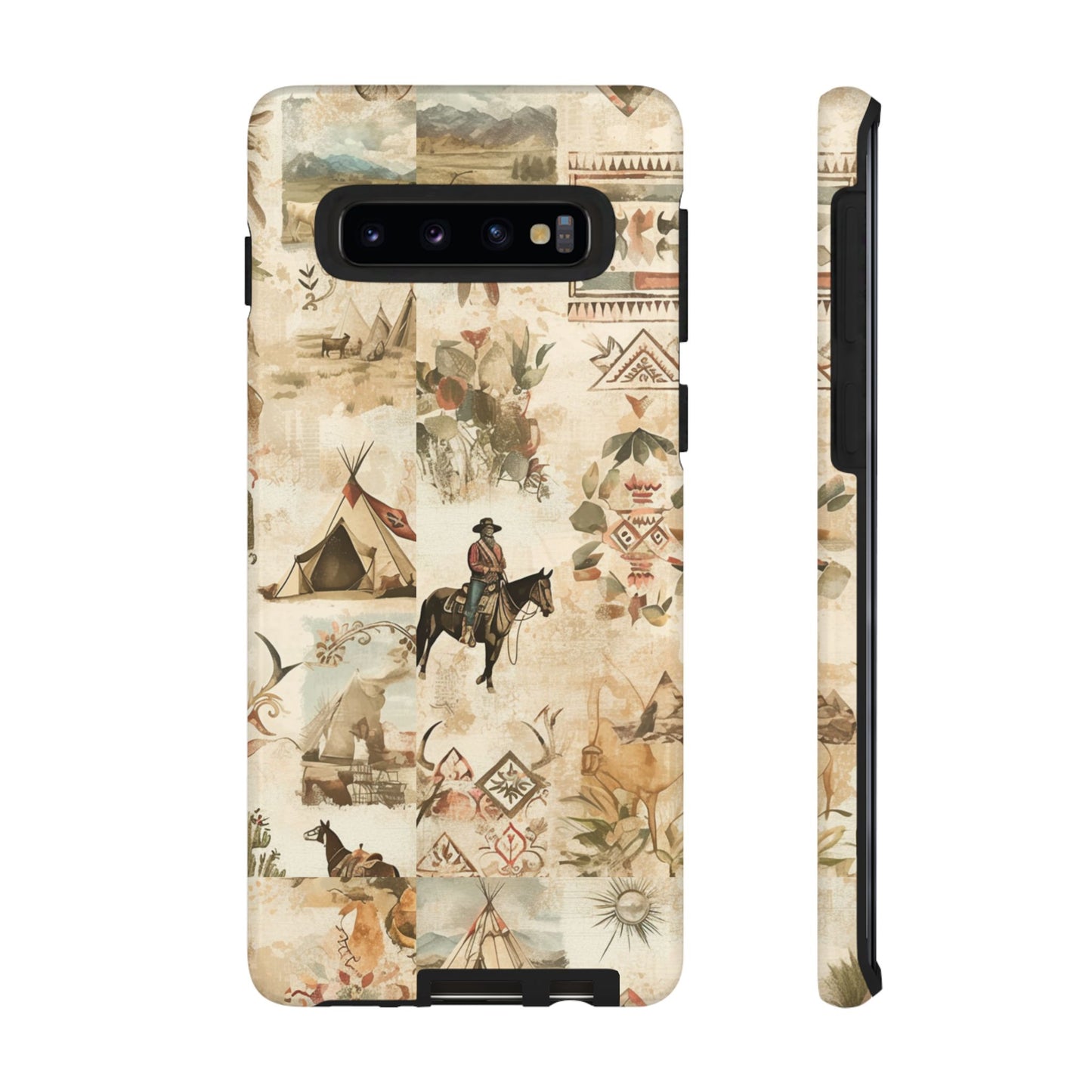 Western Collage Case | Vintage Country Aesthetic