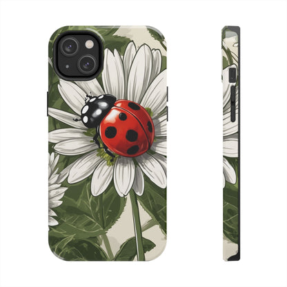 Ladybug & Daisy Garden Charm - iPhone Series Case