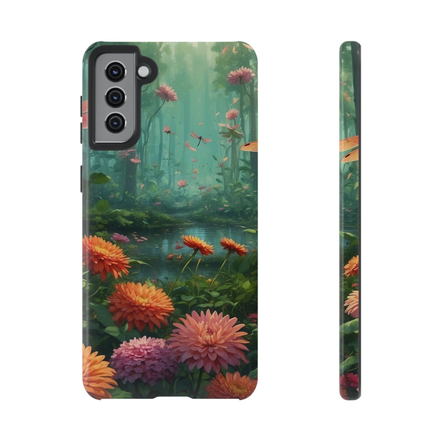 Enchanted Forest Dragonflies & Blossoms – Samsung Galaxy Series Case