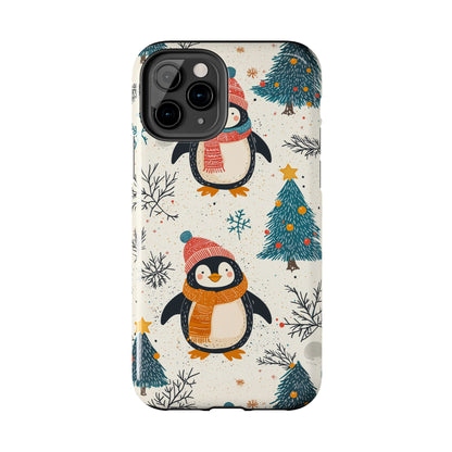 Penguin Wonderland – Snowy Christmas Cheer iPhone Case