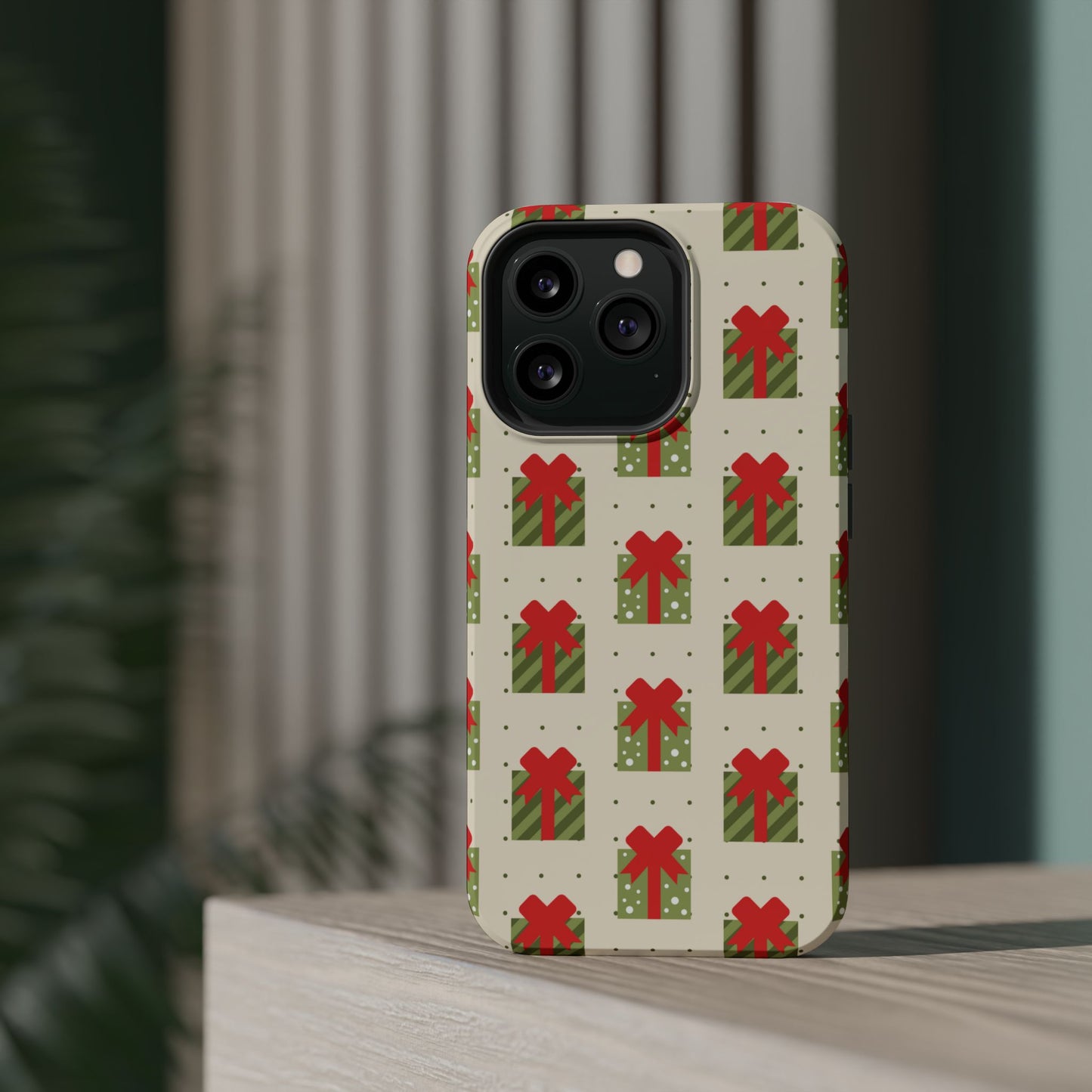 Festive Holiday Gift Pattern - MagSafe iPhone Series Case