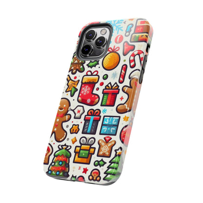 Festive Christmas Icons Pattern – iPhone Series Case