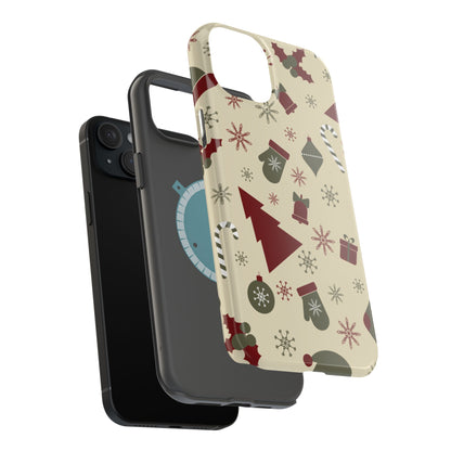 Vintage Holiday Cheer - MagSafe iPhone Series Case