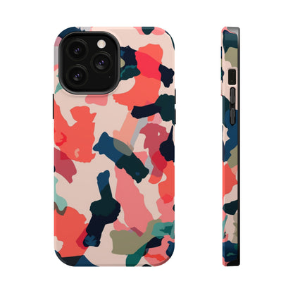 Modern Earthy Camo Abstract – MagSafe iPhone Case