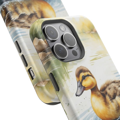 Graceful Duck Reflection – MagSafe iPhone Case