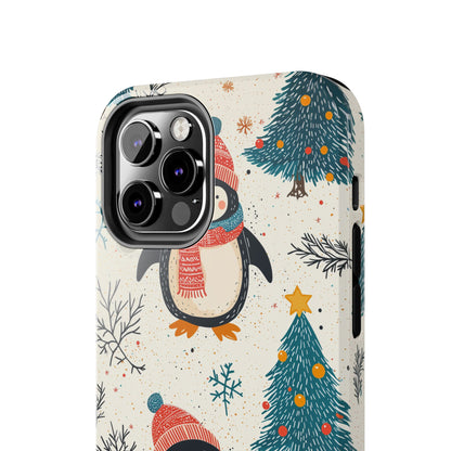 Penguin Wonderland – Snowy Christmas Cheer iPhone Case