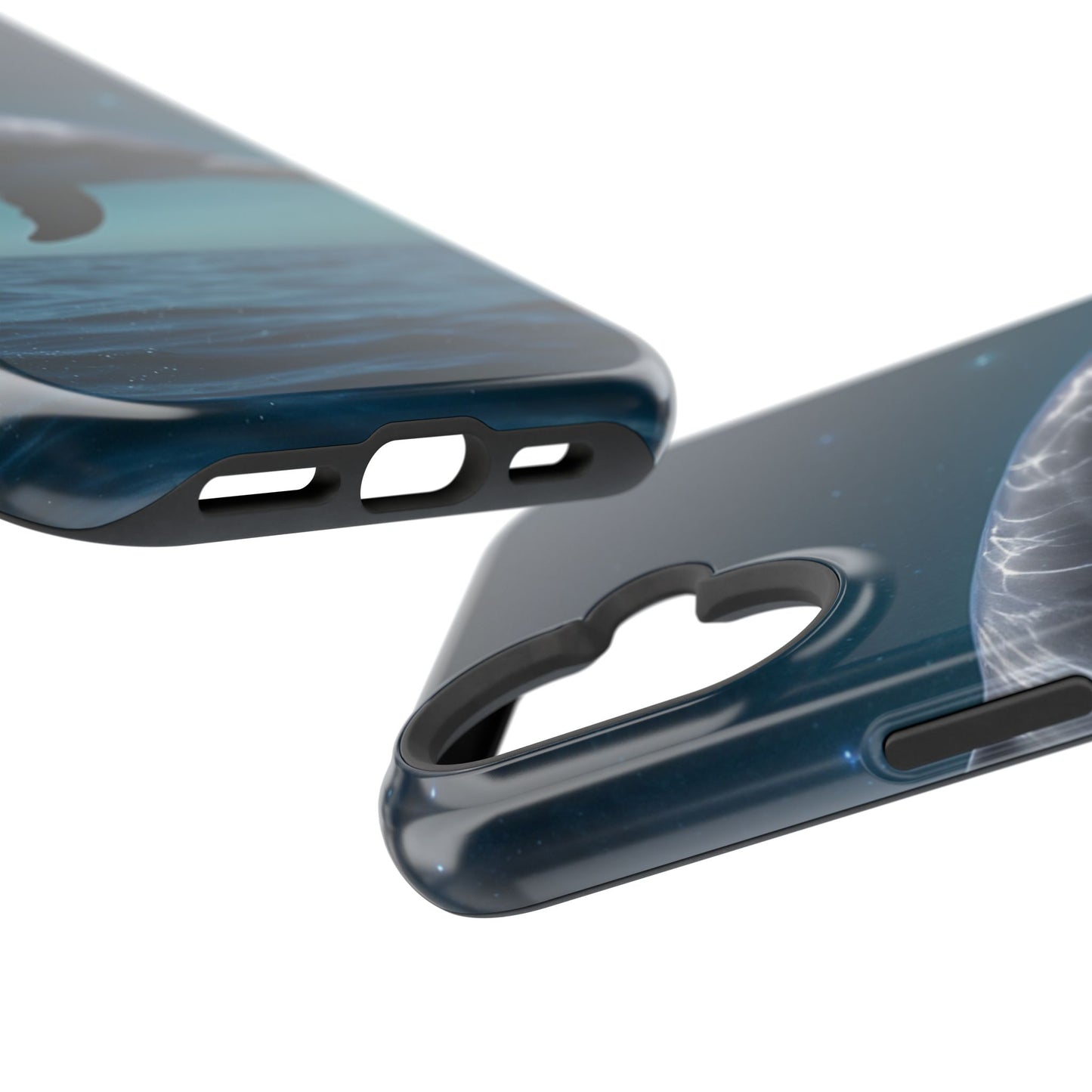 Midnight Ocean Dolphin - MagSafe-Compatible Case