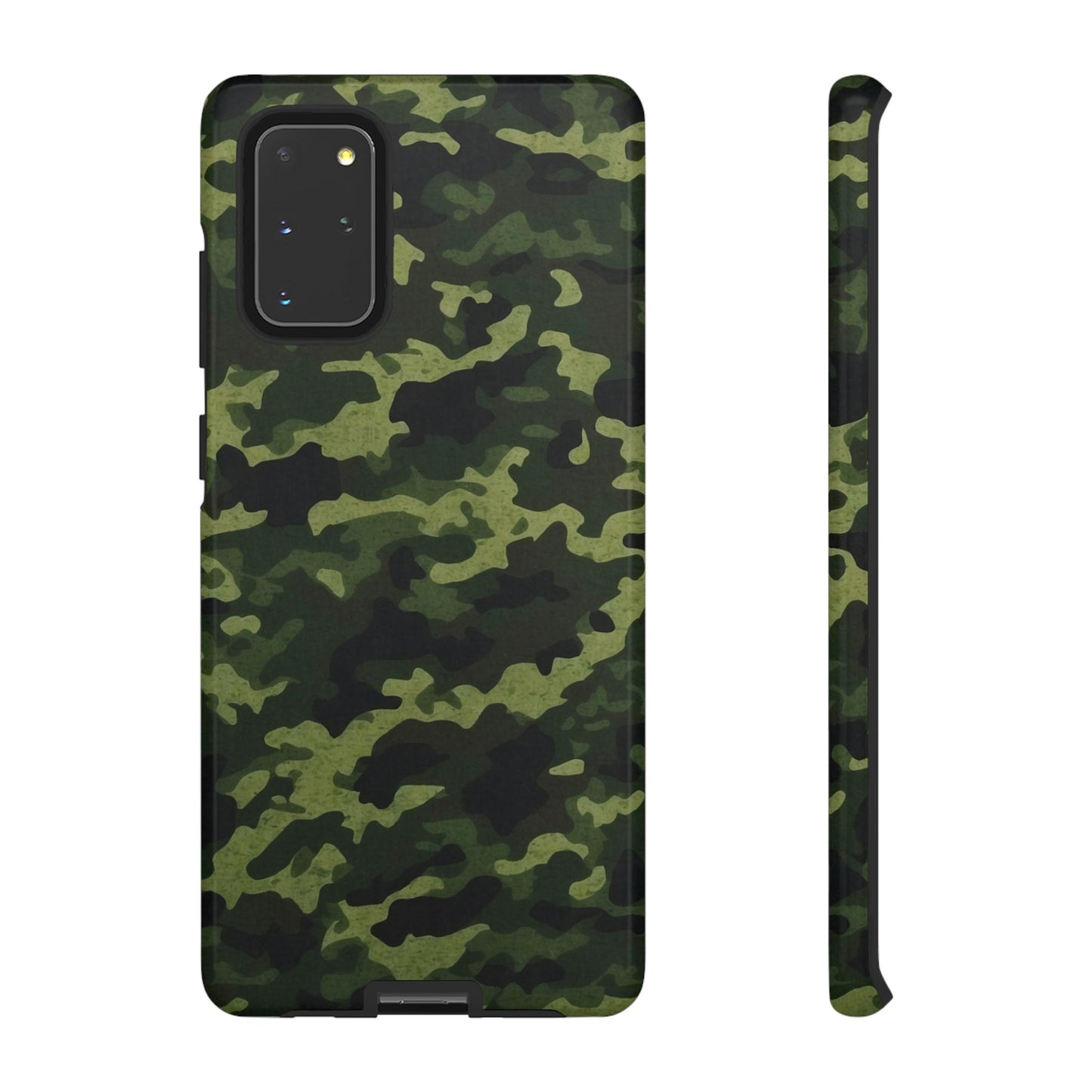 Dark Green Camouflage – Samsung Galaxy Case, Durable and Stylish