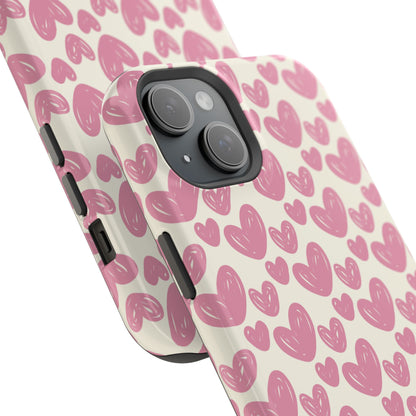 Heartfelt Pattern MagSafe iPhone Case