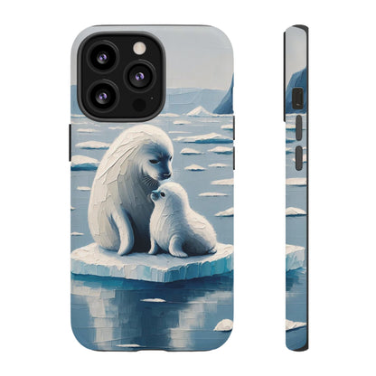 Arctic Serenity Seal iPhone Case