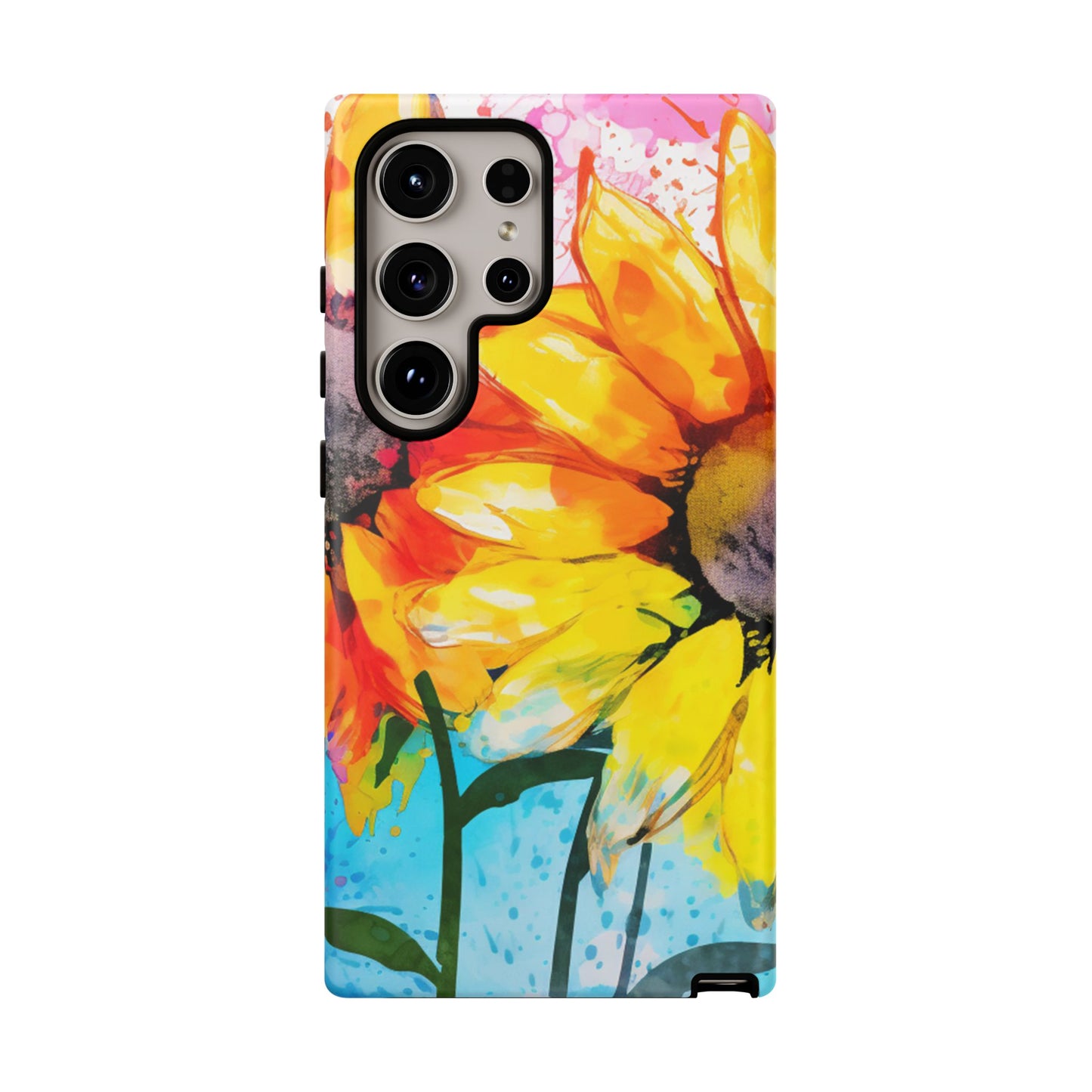 Bold Watercolor Sunflowers - Samsung Galaxy Series Case