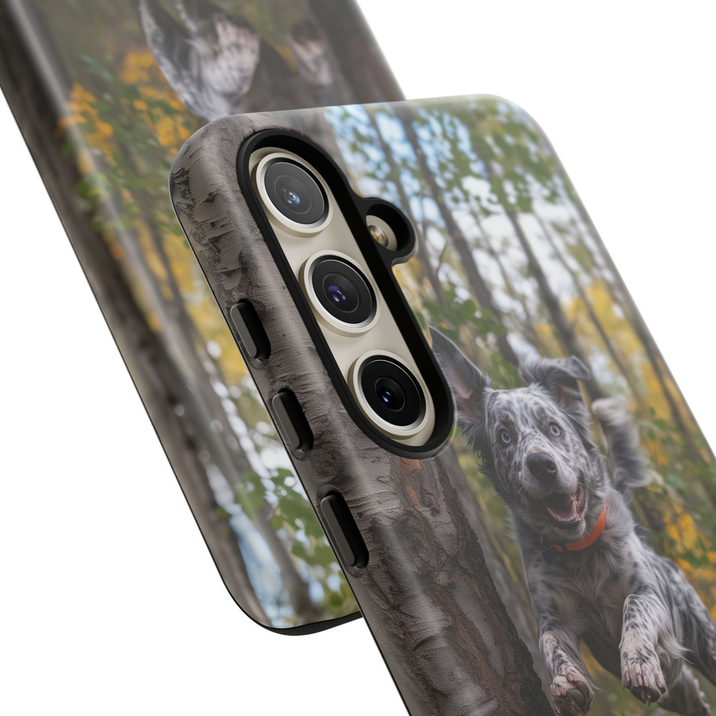 Happy Forest Dog iPhone Case – Nature-Inspired Protective Cover